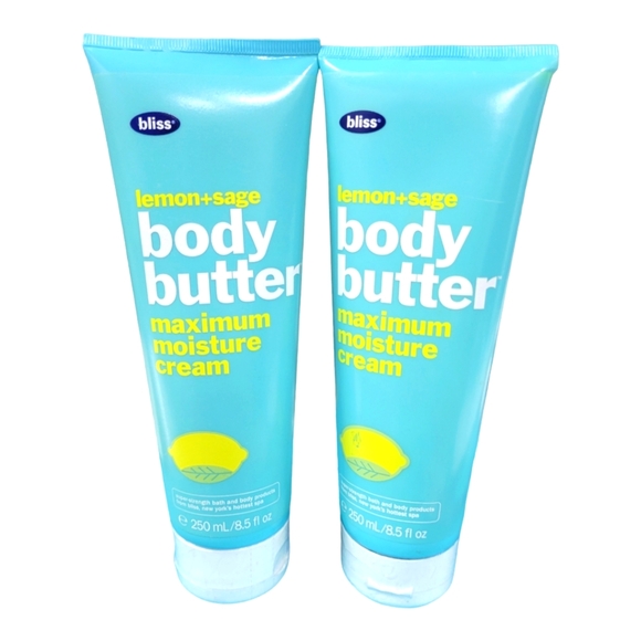 Bliss Bath & Body Bliss Lemon Plus Sage Body Butter Moisturizing